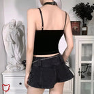 Black Goth Top - The Cursed Closet