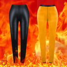 Black Goth Winter Leggings - The Cursed Closet