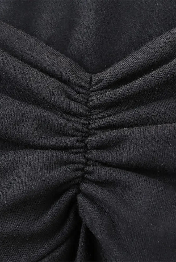 Black Gothic Midi Dress. - The Cursed Closet
