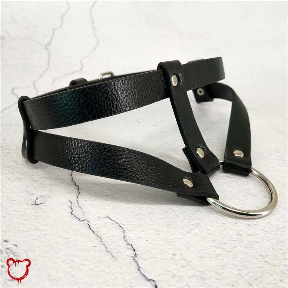 Black Gothic Pu Leather Choker Accessories