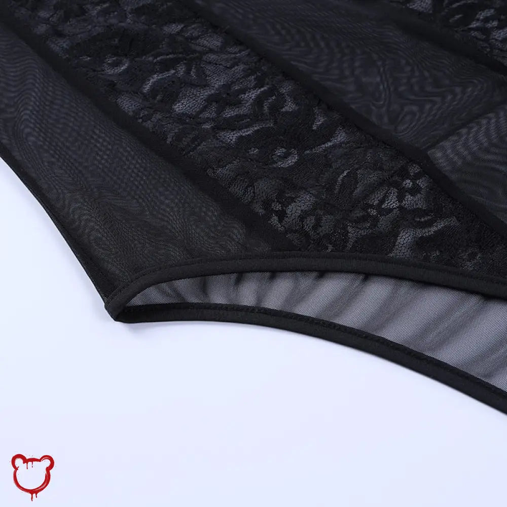 Black Gothic Survival Bodysuit - The Cursed Closet