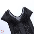 Black Gothic Survival Bodysuit - The Cursed Closet