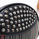 Black Gothic Tassel Stud Handbag - The Cursed Closet