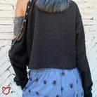 Black Grunge Chain Top' - The Cursed Closet