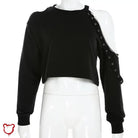 Black Grunge Chain Top' - The Cursed Closet