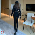 Black Grunge Denim Jeans - The Cursed Closet