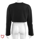 Black Grunge Dragon Sweatshirt - The Cursed Closet