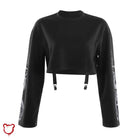 Black Grunge Dragon Sweatshirt - The Cursed Closet