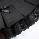 Black Grunge Lace Skirt' - The Cursed Closet