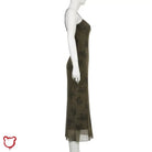 Black Grunge Mesh Dress - The Cursed Closet