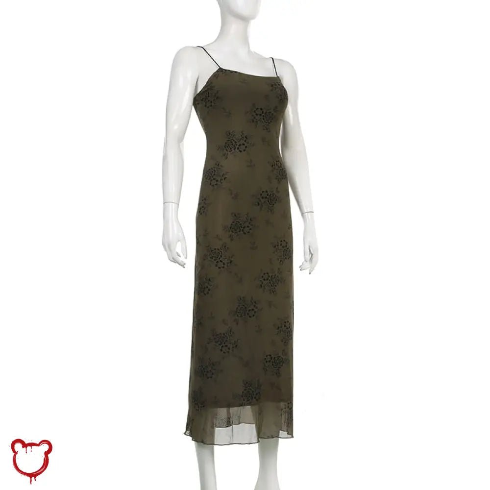 Black Grunge Mesh Dress - The Cursed Closet