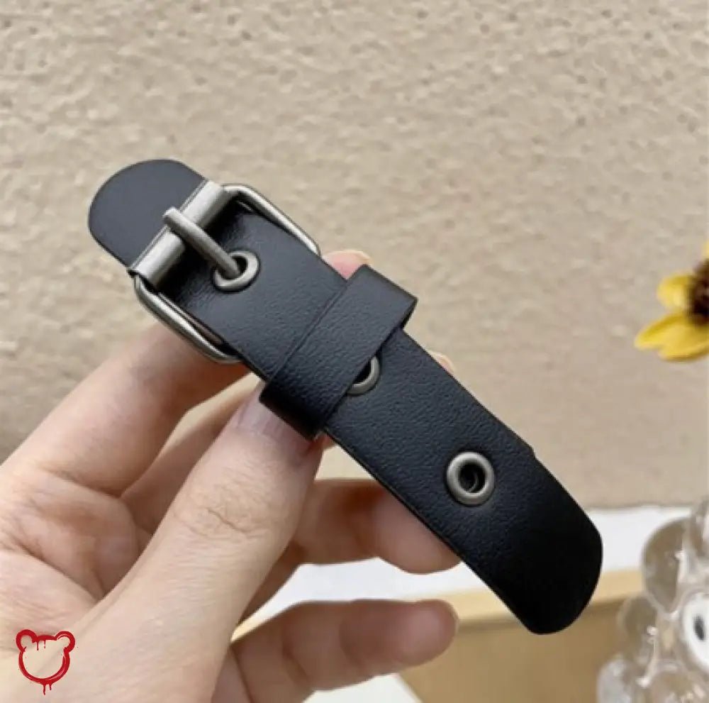 Black Hair Clip with Alternative Buckle - The Cursed Closet