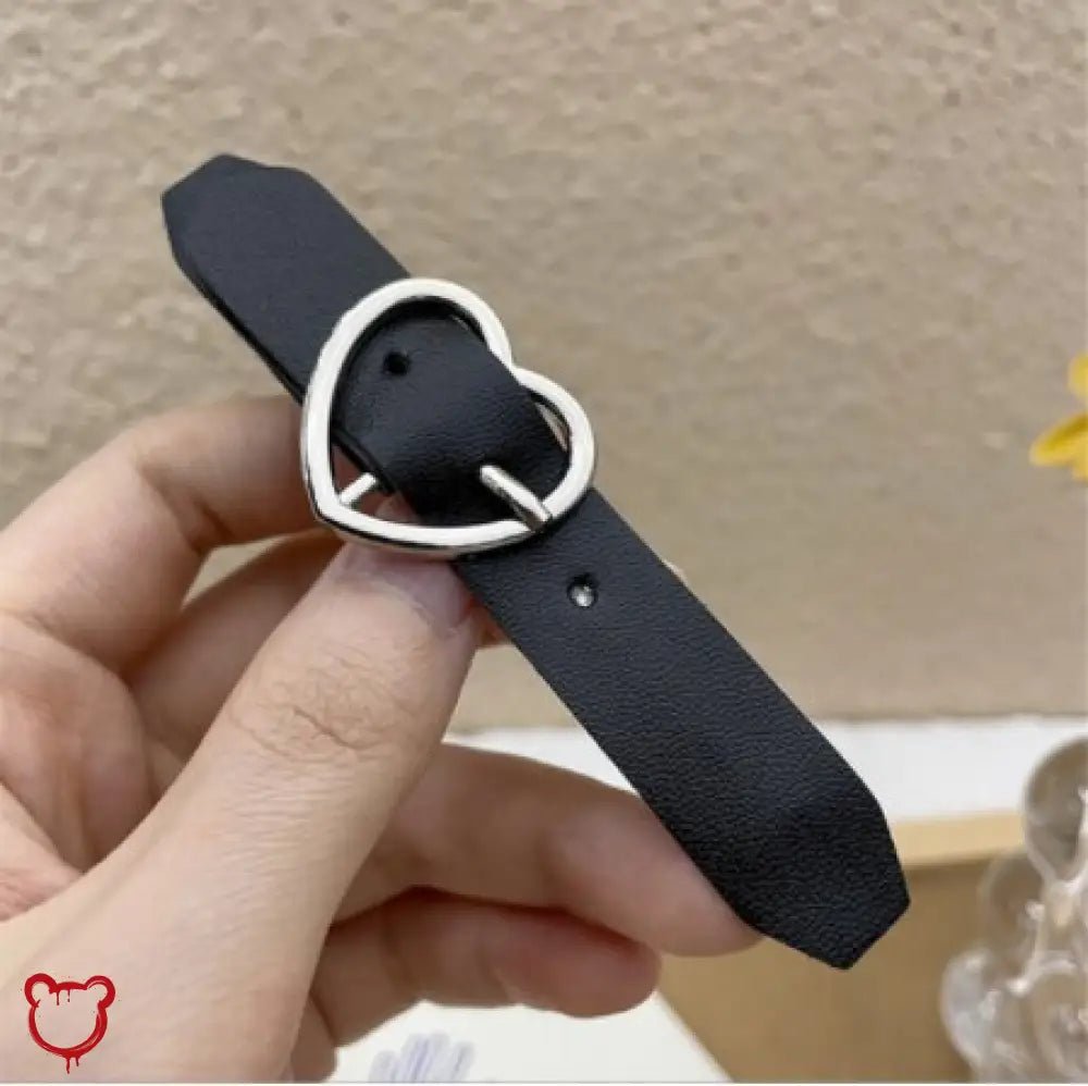 Black Hair Clip with Alternative Buckle - The Cursed Closet