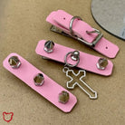 Black Hair Clip with Alternative Buckle - The Cursed Closet