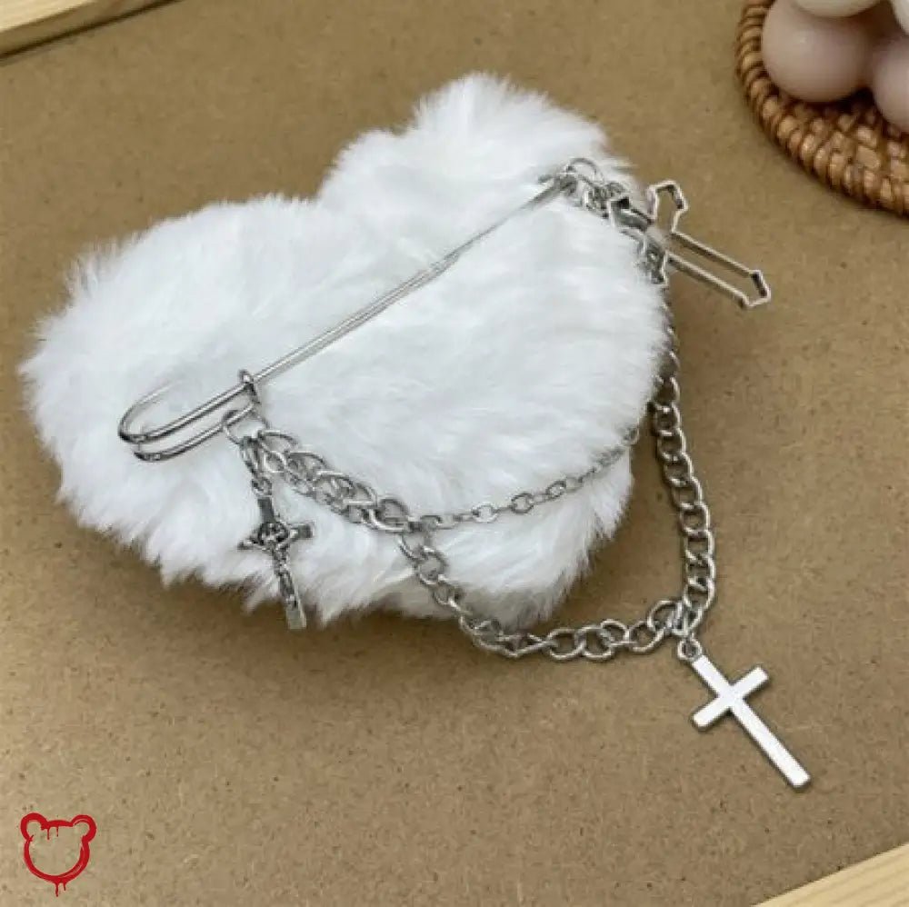 Black Hair Clip with Alternative Buckle - The Cursed Closet