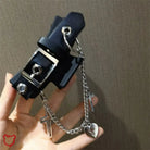 Black Hair Clip with Alternative Buckle - The Cursed Closet