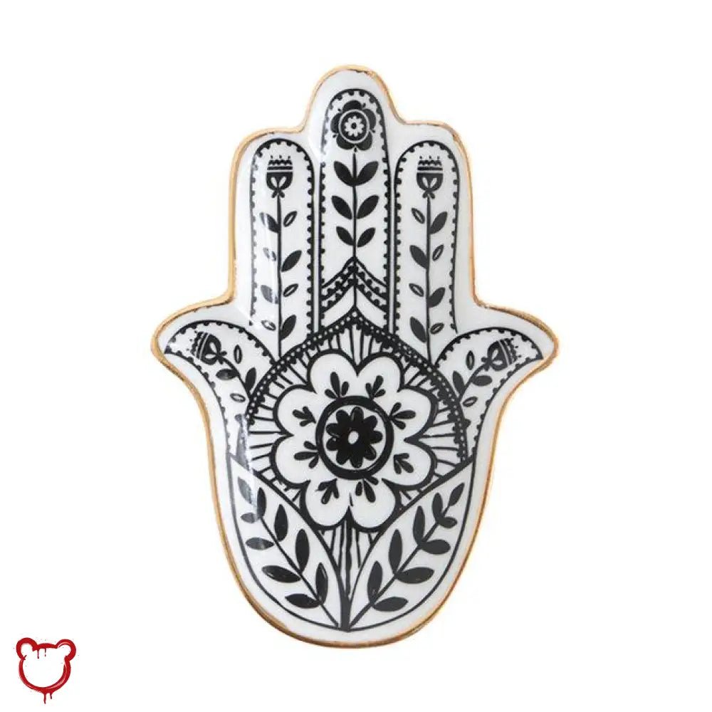 Black Hand Hamsa Trinket Tray - The Cursed Closet