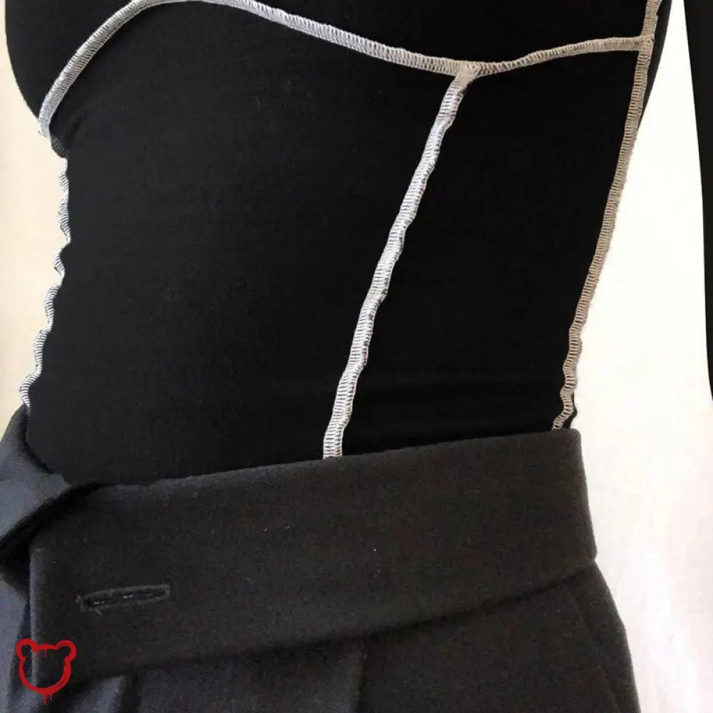 Black Harajuku Top - The Cursed Closet