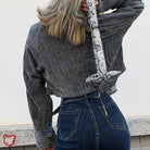 Black High Neck Sweater - The Cursed Closet