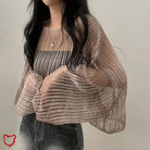 Black Khaki Knit Top - The Cursed Closet