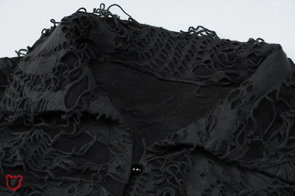 Black lace crop top - The Cursed Closet