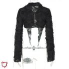 Black lace crop top - The Cursed Closet