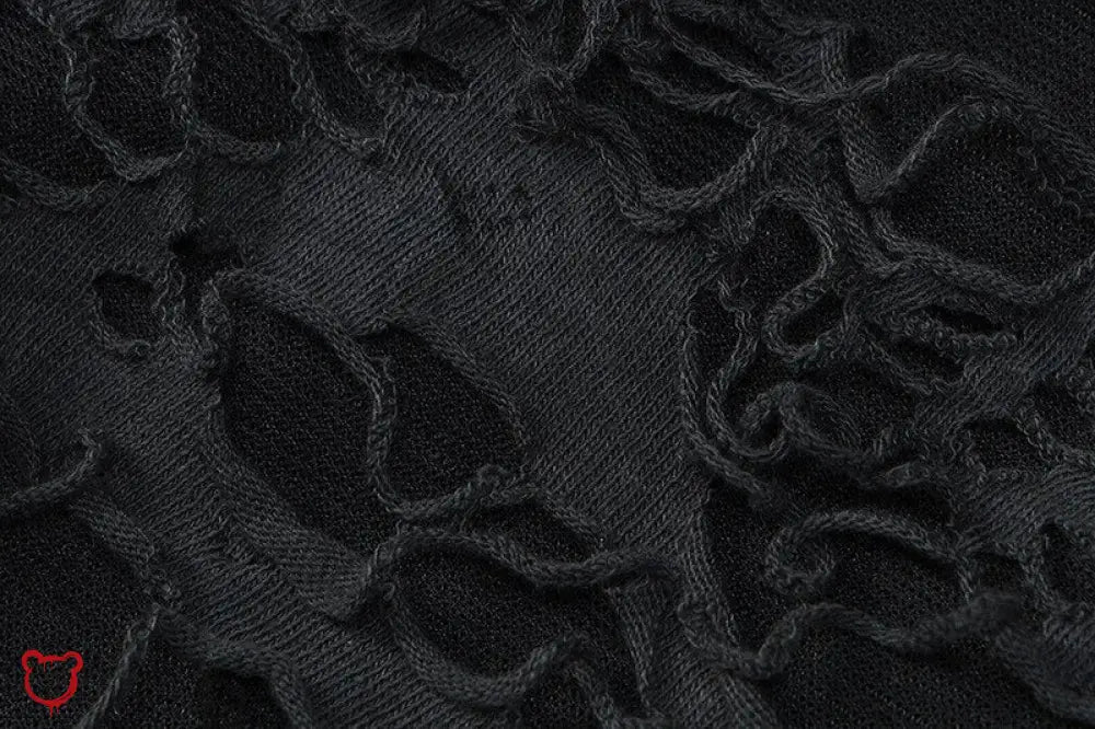 Black lace crop top - The Cursed Closet