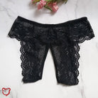 Black Lace Stage Underwear - The Cursed Closet