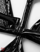 Black Latex Bodysuit - The Cursed Closet