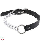 Black Leather Choker - The Cursed Closet