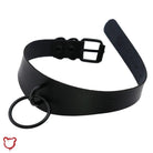 Black Mamba Leather Goth Choker - The Cursed Closet