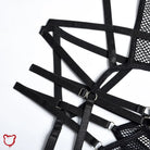 Black Mesh Bodysuit - The Cursed Closet