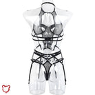 Black Mesh Bodysuit - The Cursed Closet