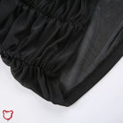 Black Mesh Halter Top' - The Cursed Closet