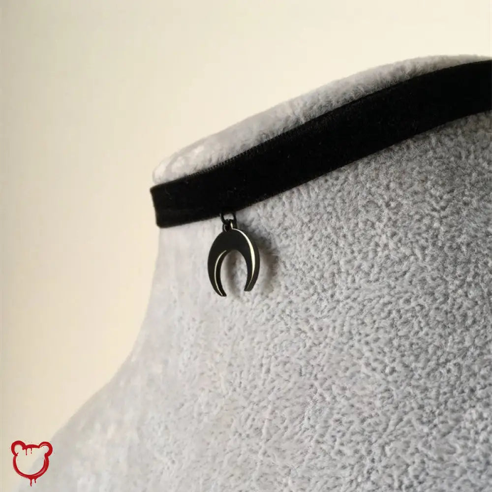 Black Moon Choker Apparel & Accessories
