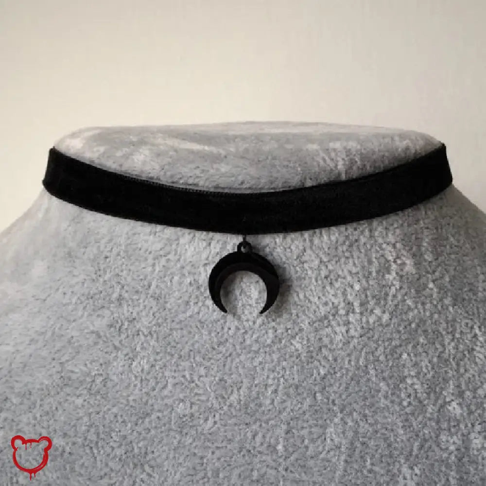 Black Moon Choker Apparel & Accessories