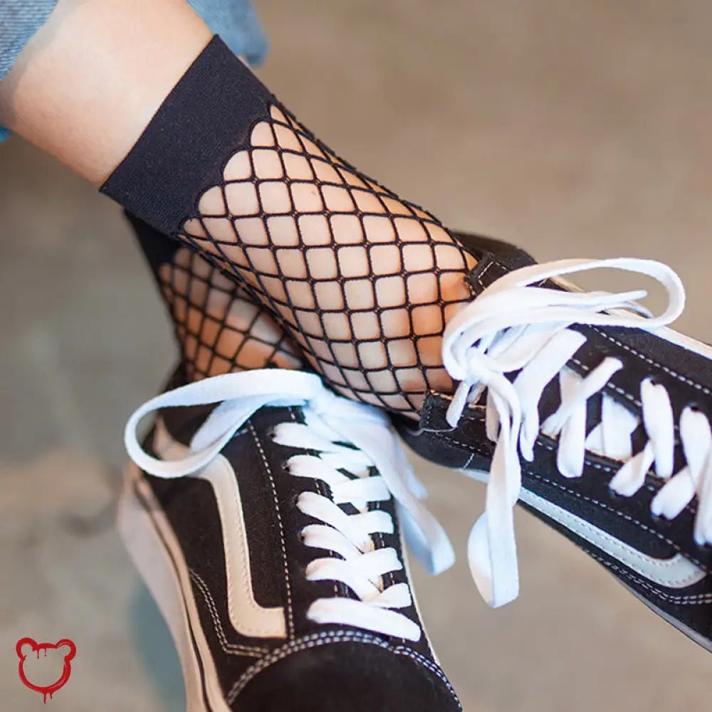 Black Net Socks - The Cursed Closet
