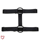 Black 'O' ring garter (1) "O - Ring Black Garter (1)" - The Cursed Closet