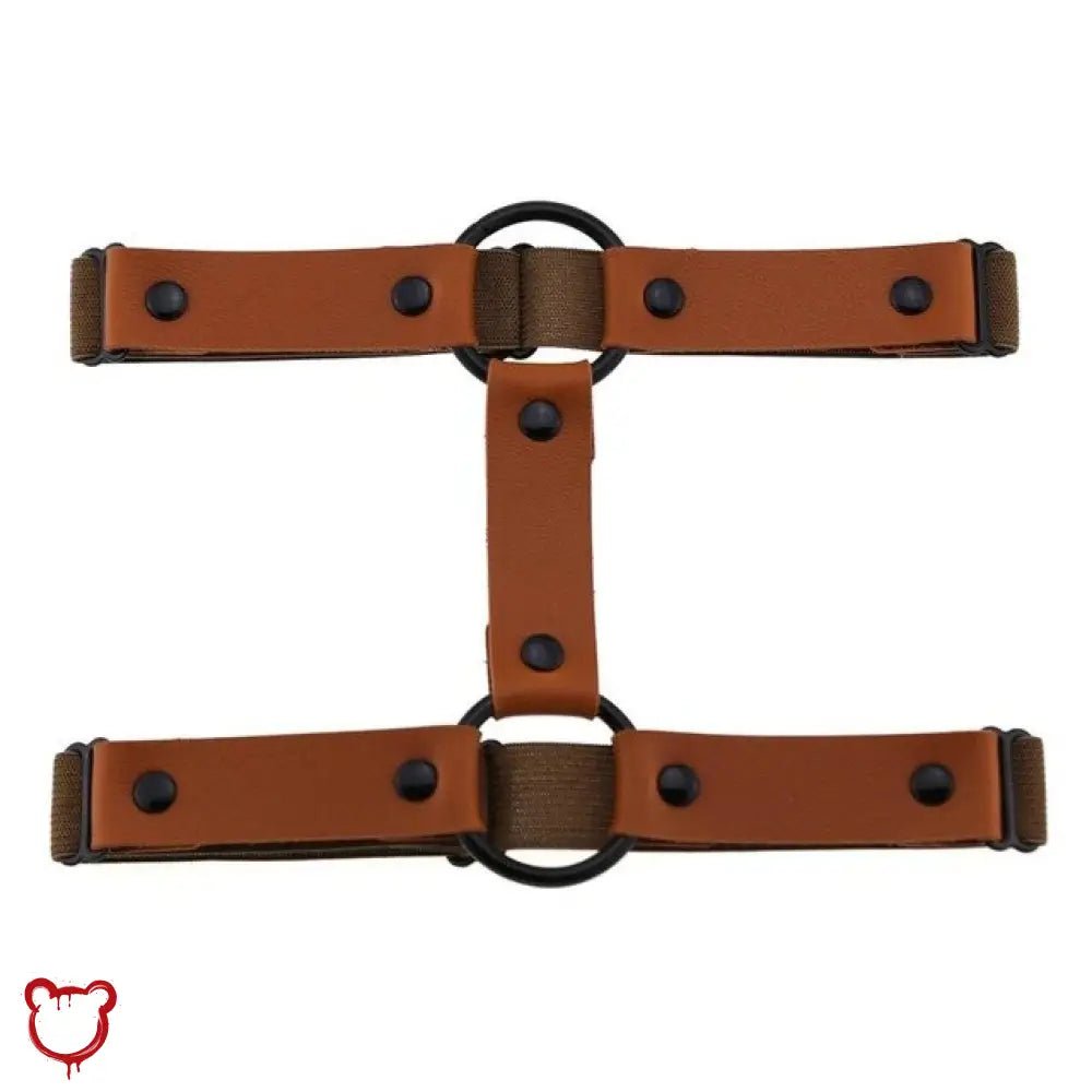 Black 'O' ring garter (1) "O - Ring Black Garter (1)" - The Cursed Closet