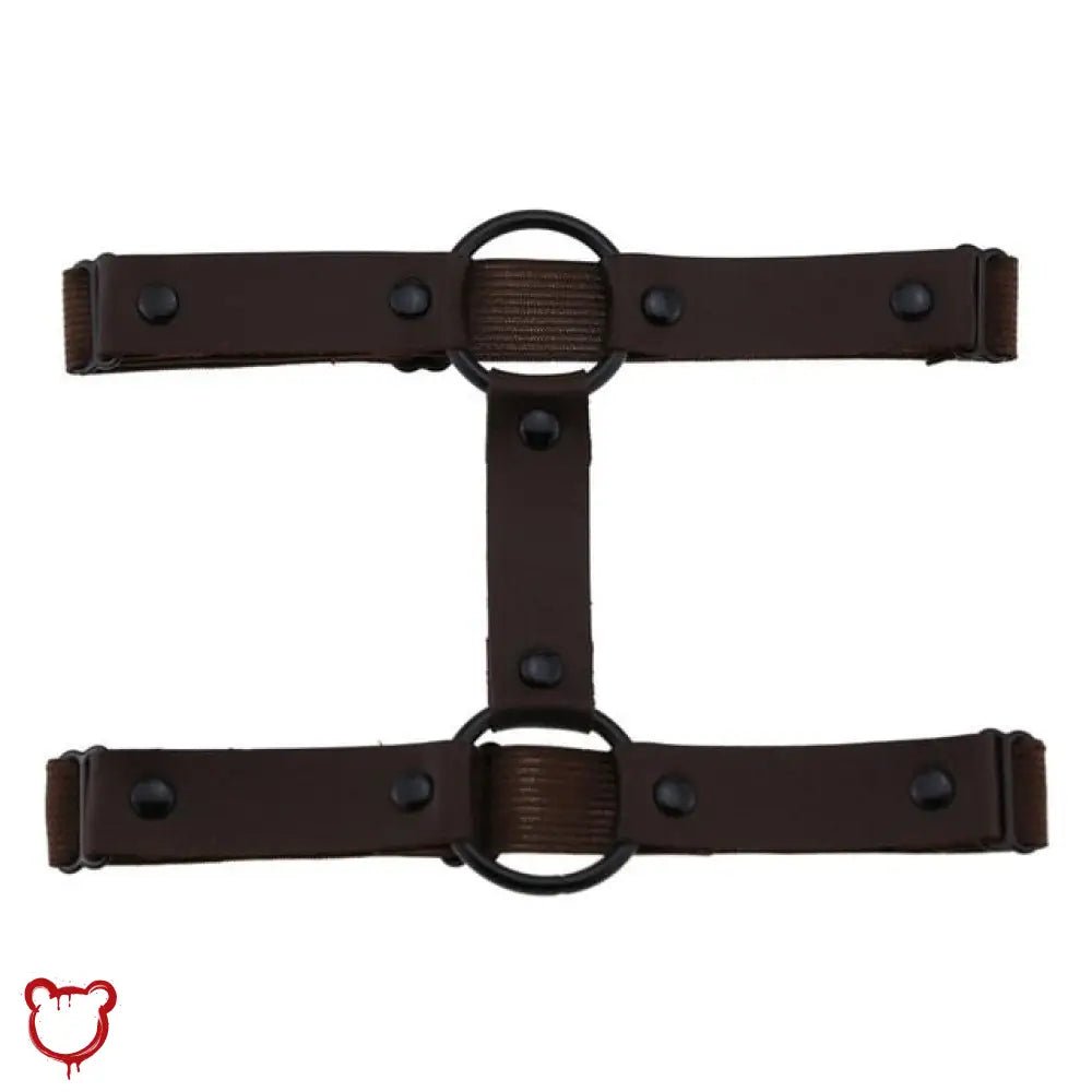 Black 'O' ring garter (1) "O - Ring Black Garter (1)" - The Cursed Closet