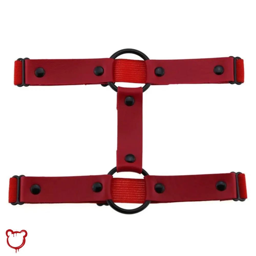 Black 'O' ring garter (1) "O - Ring Black Garter (1)" - The Cursed Closet