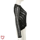 Black Ripped Sweater - The Cursed Closet