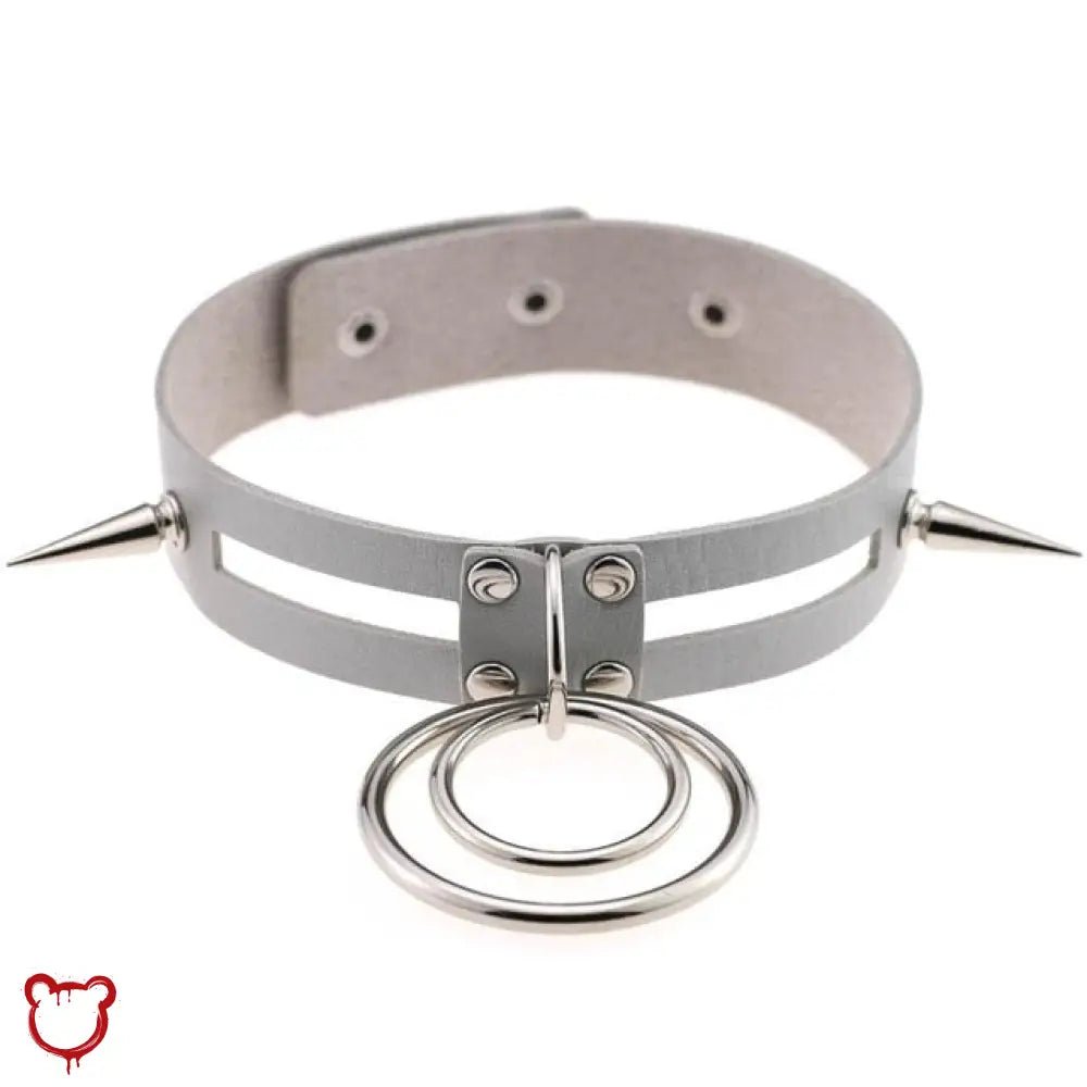 Black Spike Choker (11 Shades) - The Cursed Closet