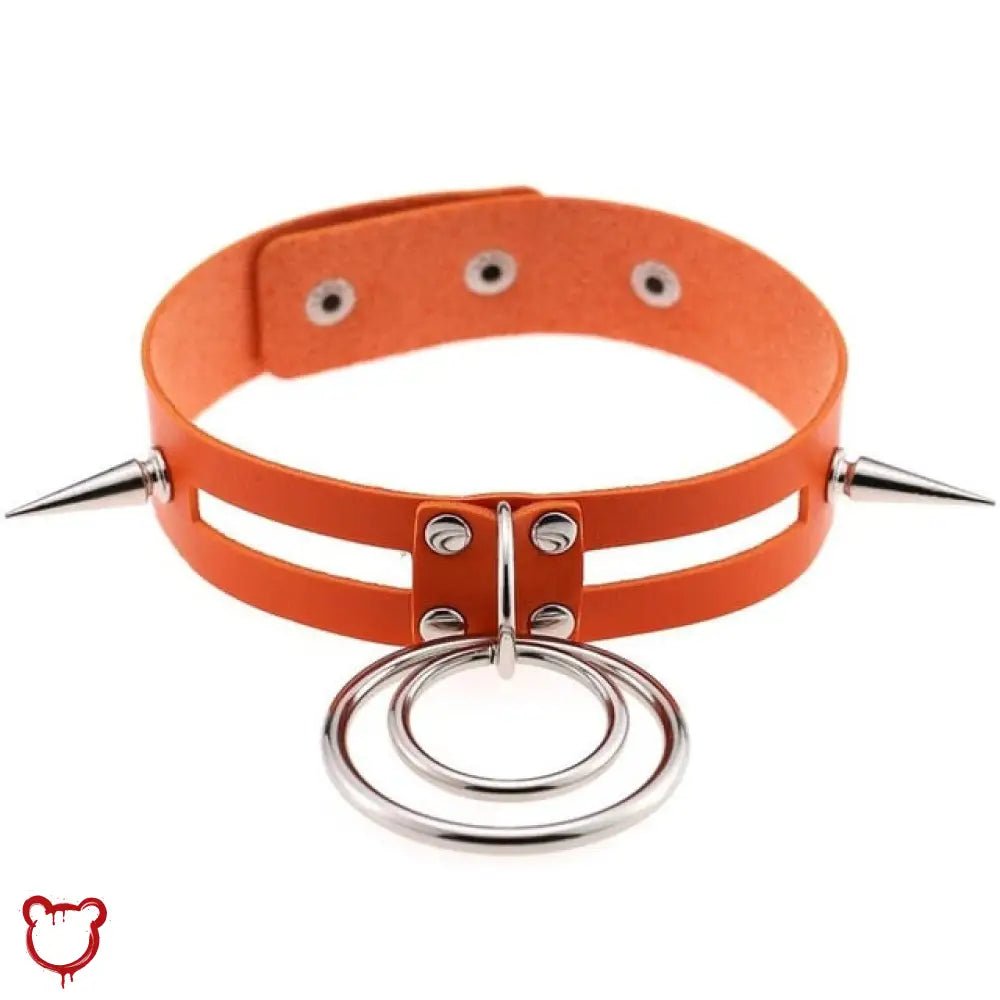 Black Spike Choker (11 Shades) - The Cursed Closet