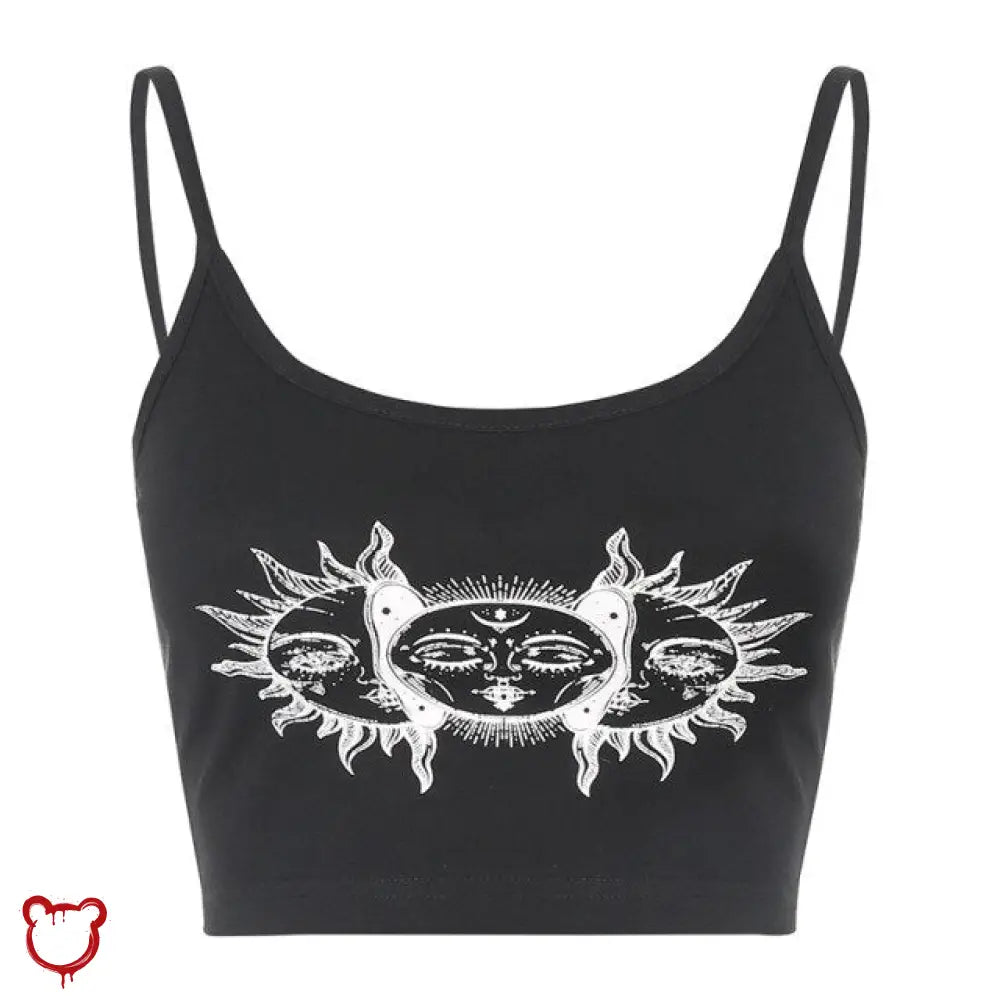 Black Sun Solar Top - The Cursed Closet