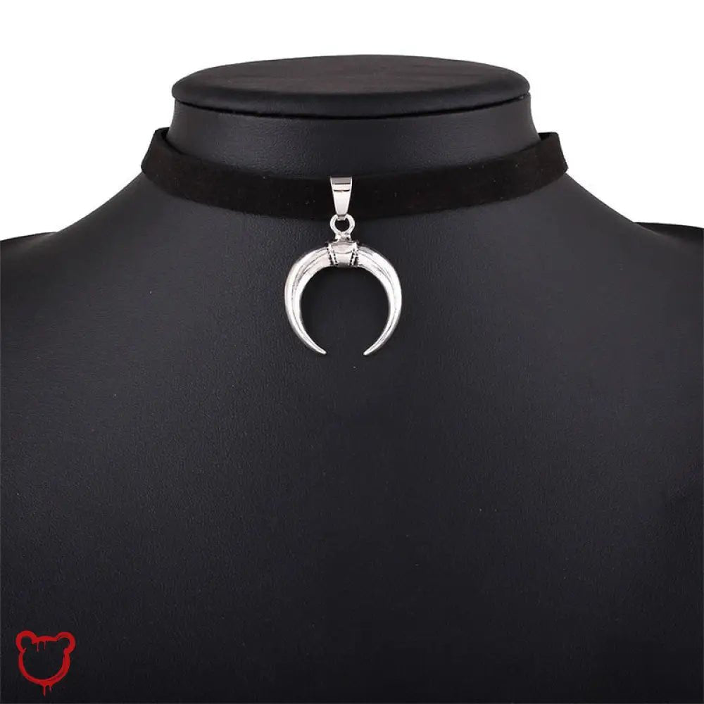 Black Velvet Choker: 'Moondance' - The Cursed Closet