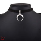 Black Velvet Choker: 'Moondance' - The Cursed Closet