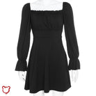 Black & White Lace Dress' - The Cursed Closet