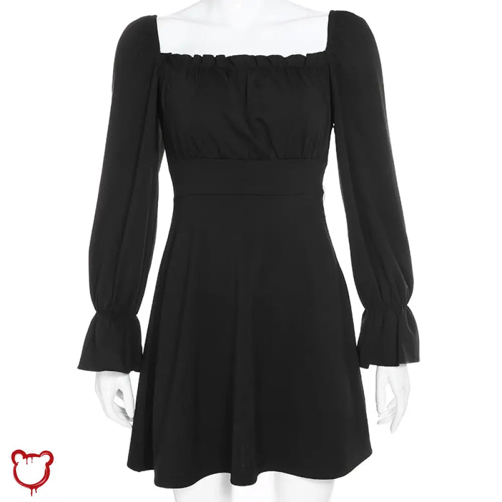 Black & White Lace Dress' - The Cursed Closet