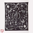 Black & White Occult Wall Tapestry - The Cursed Closet